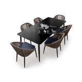 Rodona Outdoor 7 - Piece Dining Set with Cushions