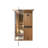 Two-Person Mahogany Steam Sauna Room