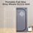 Portable Steam For Home - Personal Spa Delight. Grey. 2.2L Generator. 150F Max Heat. Approved. Remote Controlled With Timer. Foldable Chair. Waterproof & Heatproof Material. Easy Installation