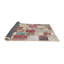 Tapis patchwork gris / rose / beige-737002692