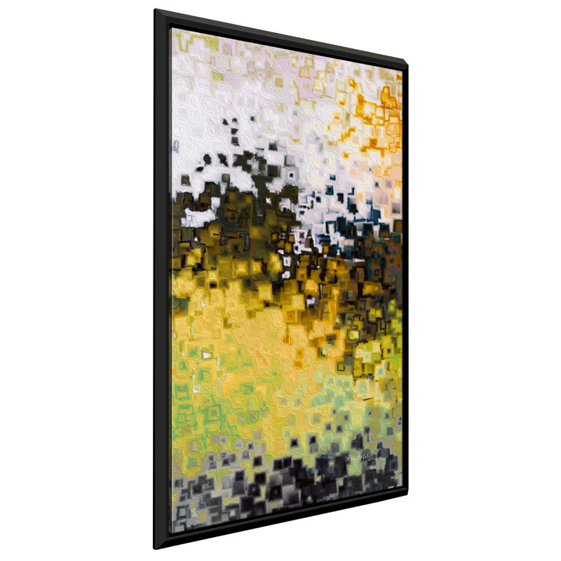 «Mark 16: 6 He Is Risen» par Mark Lawrence - reproduction, Cadre flottant noir, H 43,5 po x l 27,5 po x P 2 po