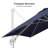 Ometa 120'' x 156'' Rectangular LargeCantilever Navy Umbrella