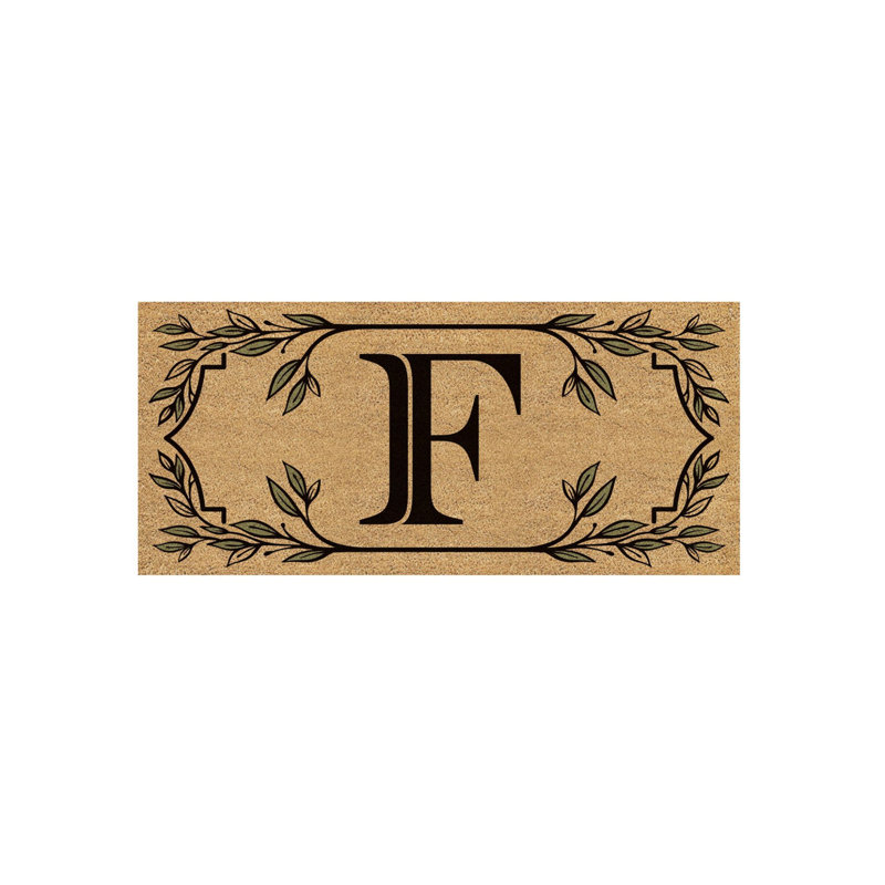 Non-Slip Outdoor Doormat, F