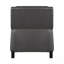 Fauteuil inclinable transitionnel gris