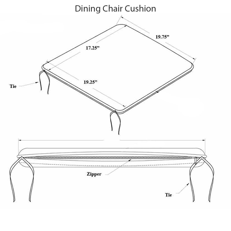Coussin de chaise de salle à manger avec accoudoirs Universal - gris anthracite, Marine