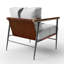 Chaise d'appoint abstraite minimalisme - Midnight Dot & Line I-309527617