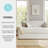 Martha Stewart Anya Daybed With Rear Siderail And Pull-Out Trundle