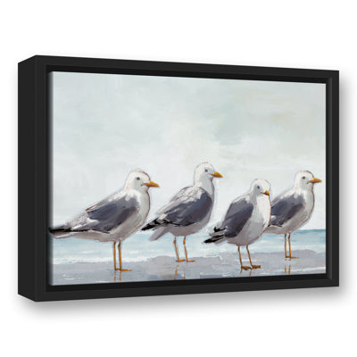 " Seagulls In A Line " Print
