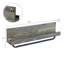 Bathroom Wall Mounted Towel Bar With Shelf