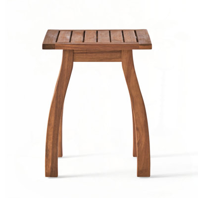 Acacia Wood Accent Side Table