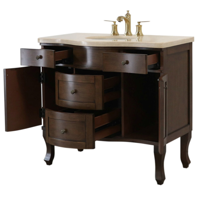 Ensemble de meuble-lavabo simple 39 po Elkins Park