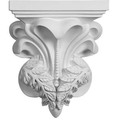 Endurathane Nicole Corbel, 7 1/8"W x 3 3/4"D x 8 5/8"H, Factory Primed (4-Pack)