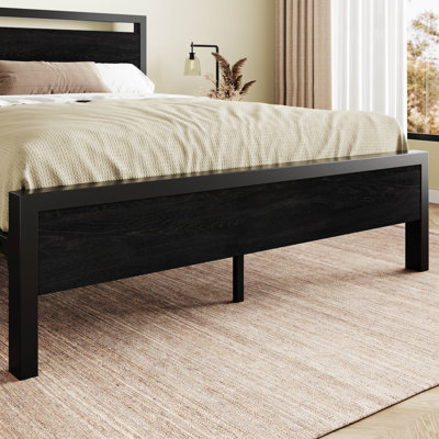Minas Classical Metal Frame Platform Bed