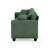 Linen Blend Upholstered Standard Sofa with Toss Pillows-1106243807
