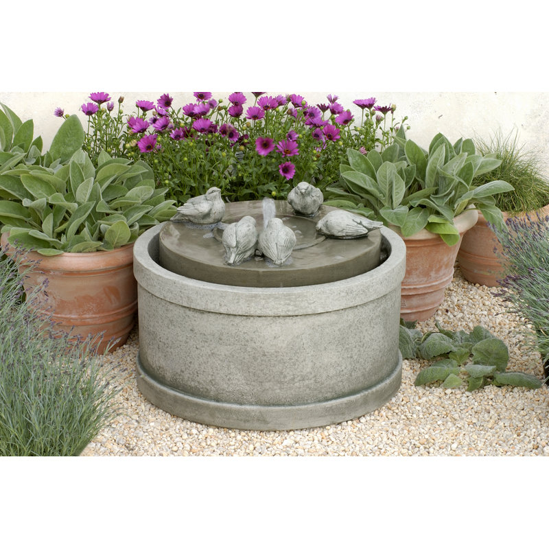 Passaros Fountain, Aged Limestone