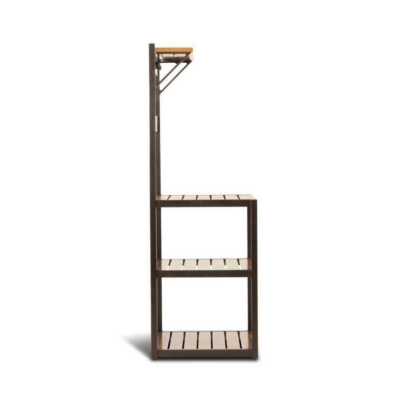 Parsons Gardening Shelf - Hand Painted Aluminum 65" H x 36" W x 22" D