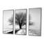 Vierge - arbre, impression d'art mural monochrome-108310879-108310881