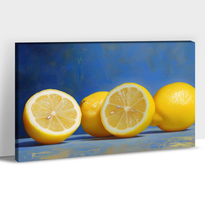 Art mural citron, décoration murale de cuisine citron, photos de citron pour la cuisine, affiche murale d'art sur toile de fruits, décoration murale d'art italien pour la cuisine et la salle à manger 28 po x 40 po