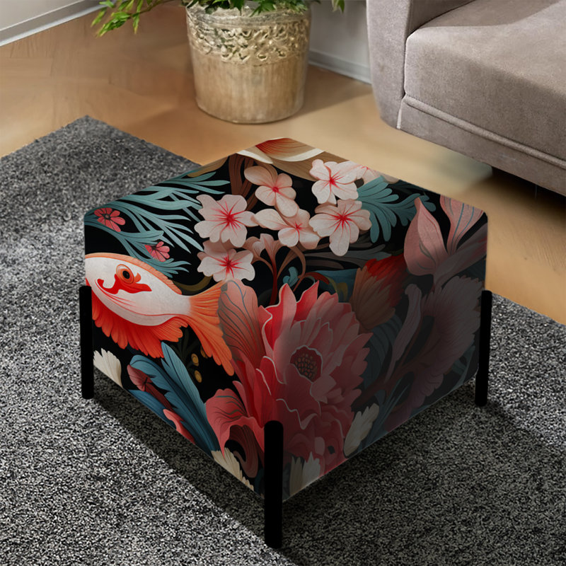 Motif tropical de corail à motif de crêtes tropicales