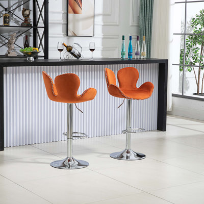 Tabouret pivotant à hauteur réglable Jayleah