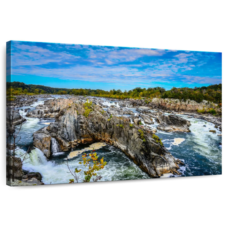 Great Falls, 24" H x 36" W