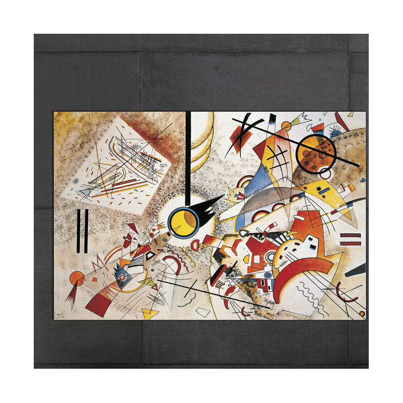 Wassily Kandinsky - Wrapped Canvas Print, 90cm H x 135cm W x 1.8cm D