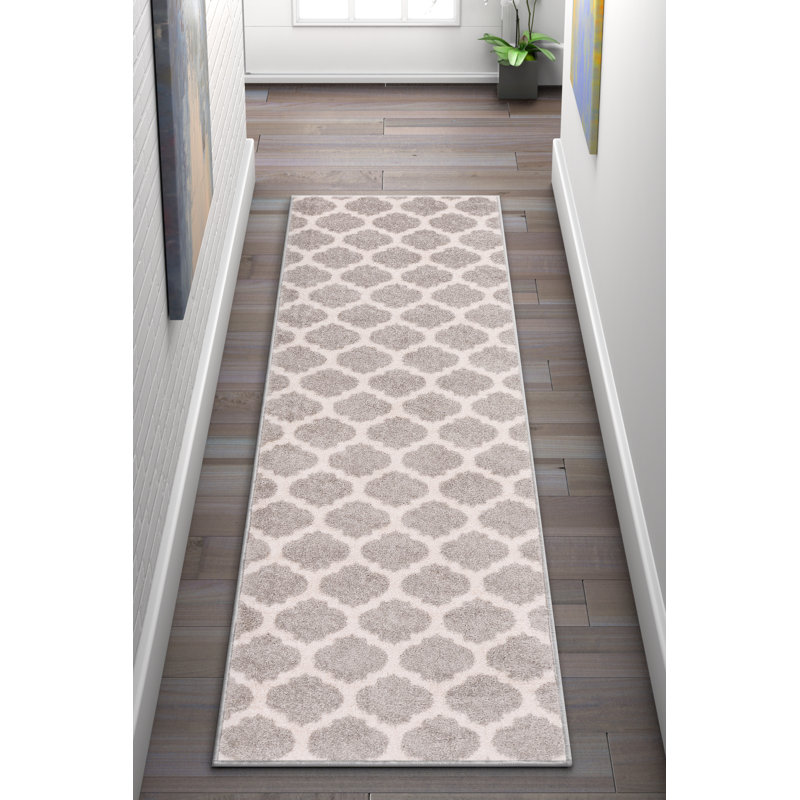 Guernsey Moroccan Area Rug, Runner 60 x 220cm