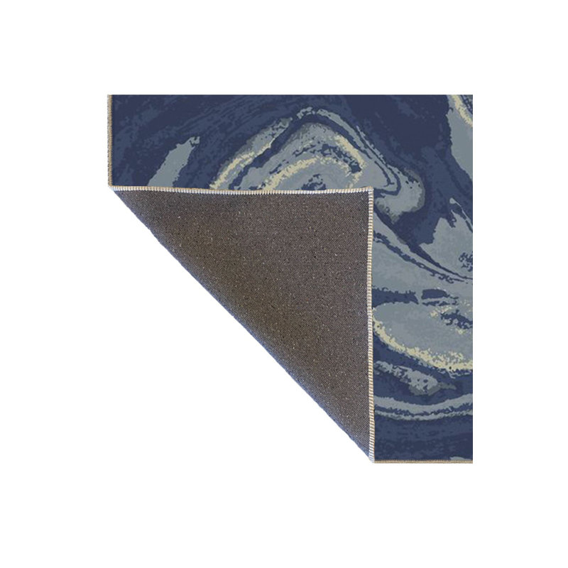 Tapis décoratif et lavable Painted Ocean, Tapis de couloir 3 pi 3 po x 9 pi 10 po