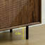 Meuble télé en bois de noyer noir-105341445