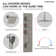 Thermostatic Digital Dual Shower System Set, 12" LED Rainfall Shower Head with 4-Function Hand Shower