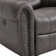 Intars 40.9" Wide Classic and Overstuffed Top Faux Leather Power Standard Recliner with USB Port
