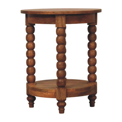 Barley Twist Round Side Table