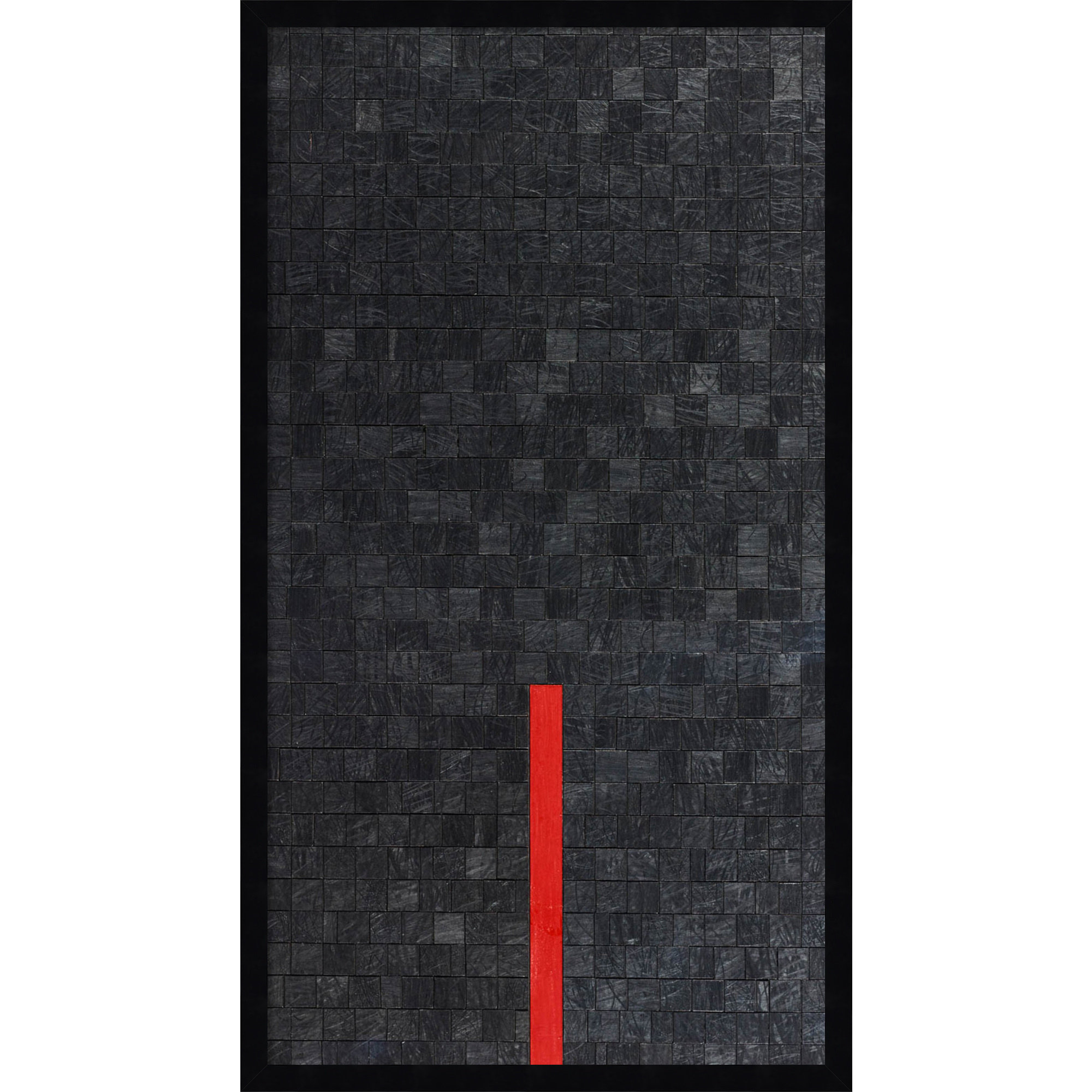 Close by Alex Dunn, 33" H x 19" W, Black