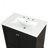 30 Inch Bathroom Vanity With Sink, Multi-Functional Storage Cabinet, Solid Wood And MDF Board, Black Finish