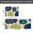 Bold Floral, 2 Pcs Non Slip Kitchen Mats-918392203