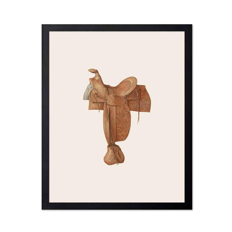 Selle de cheval No10, Unframed, Poster, 12"H x 16"W