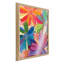 «Flowers on Glass 1» par Jessi Raulet de Ettavee, art mural en verre encadré-541370113-541370115