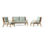 Hadley Outdoor 3 - Piece Conversation Set-624906733-547875333