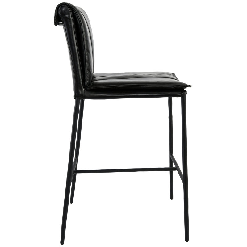 Mayer 26 Counter Stool Antique Brown, Black, Counter Stool (27" Seat Height)