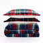Ensemble d'édredon en tissu écossais Trely Soft Cuddle Warmth-115323195-115323198