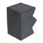 Ensemble de 2 tables d'appoint rectangulaires d'extérieur, tabourets de jardin décoratifs en pierre tachetée pour une utilisation intérieure et extérieure