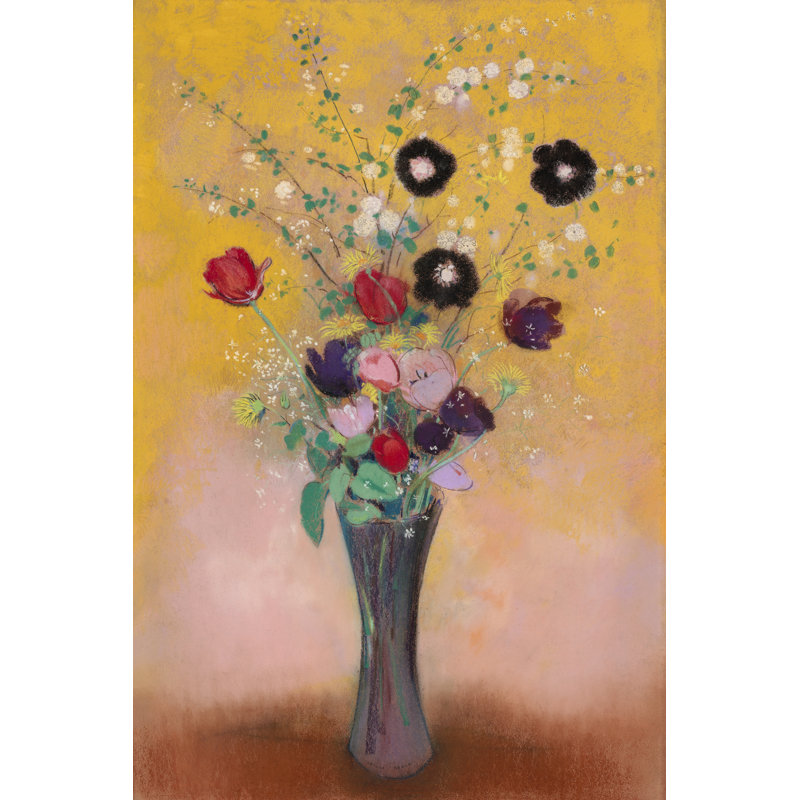 Redon Still Life II, H 18 po x l 12 po