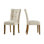 Mitzi 20'' H Tufted Linen Upholstered Side Chair