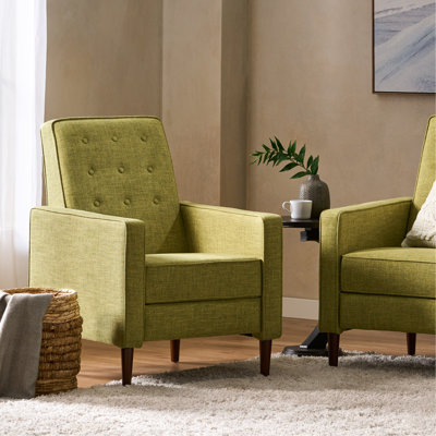 Canapé inclinable en tissu Mid-Century