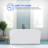 47" x 29" Freestanding Soaking Acrylic Bathtub-90557763