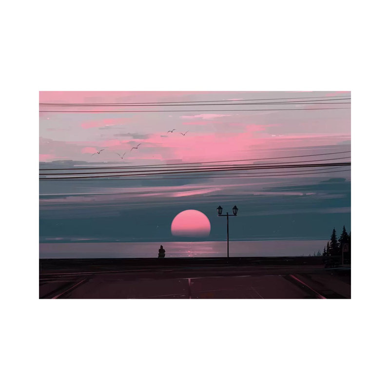 Silent 1 Piece Wrapped Canvas Painting, 66.04 cm H x 45.72 cm W x 3.175 cm D