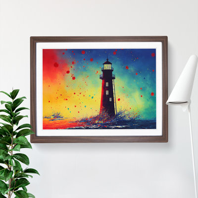 Lighthouse Splash Vol.6 1 Piece Single Picture Frame Painting