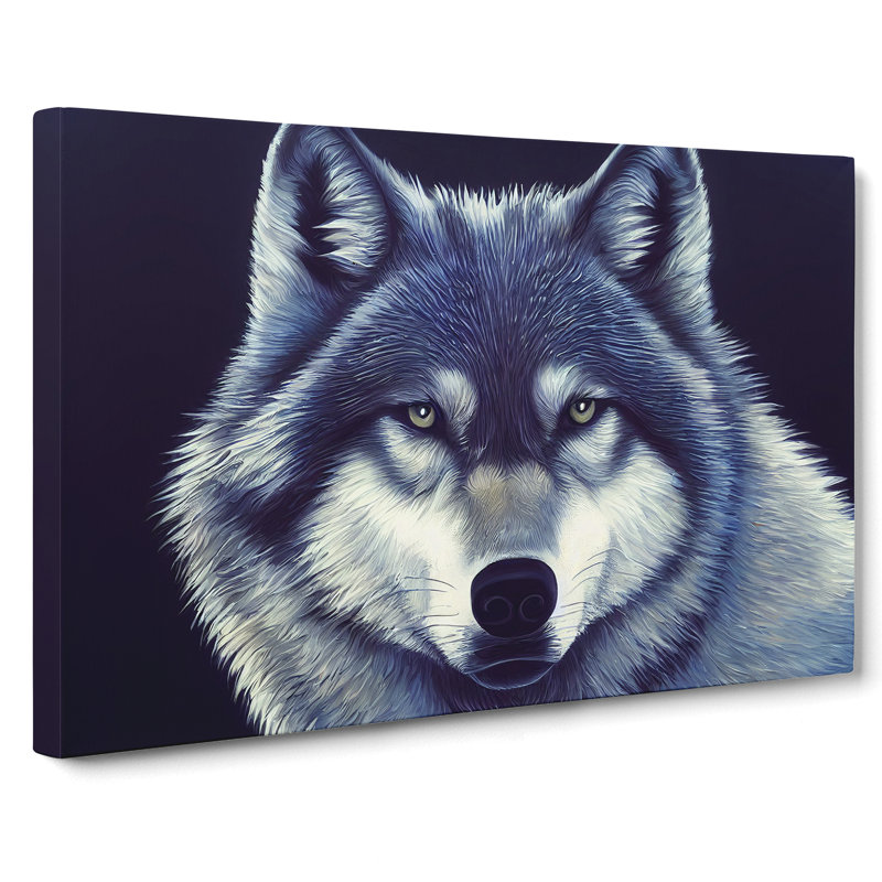 Wolf Portrait Vol.5 - Wrapped Canvas