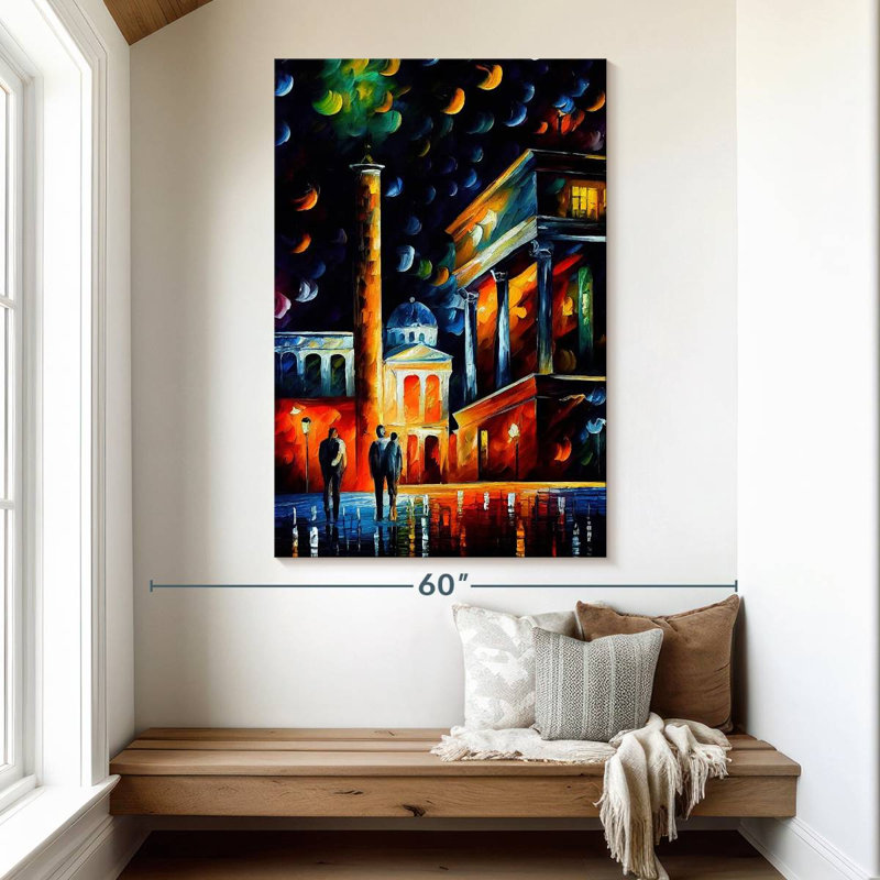 Aime Athens Night II, 51" H x 34" W