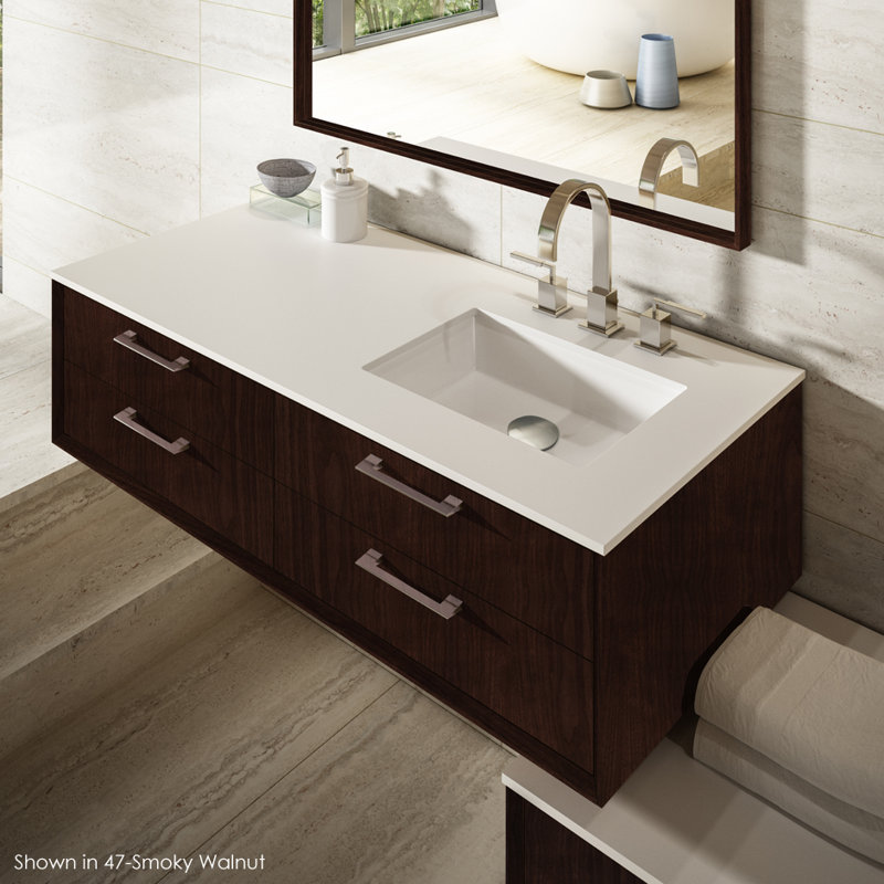 Gemelli 47.75'' W Single Bathroom Vanity Base, Horizon Blue